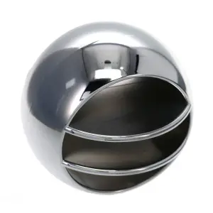 1972 Chevy Suburban AC Vent Air Diffuser Astro Ball - LH or RH - Chrome - 67-72 Chevy GMC CK Truck Blazer Jimmy Suburban
